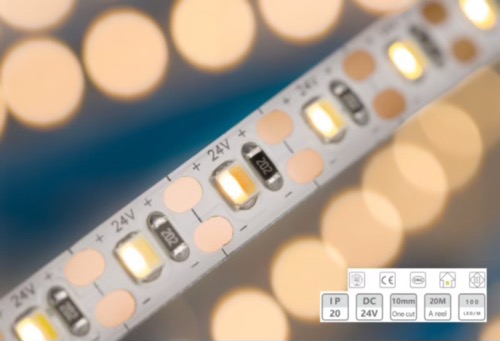 24v-8mm İkili rəngli aşağı gərginlikli işıq zolağı