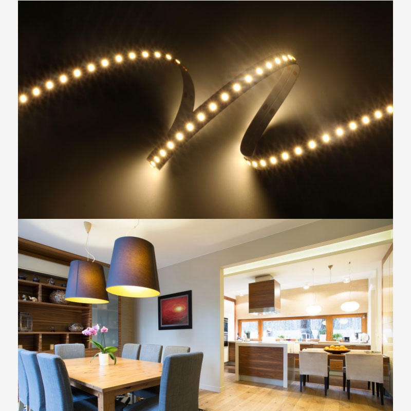 Bağlı LED LED şeridi işıq